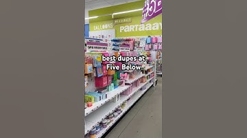 five below beauty favs #fivebelow #beautyhaul #beautytips #beautyroutine #makeup #skincare #shorts