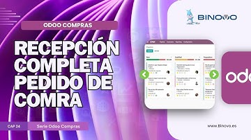 ODOO Compras | Tutorial 24 📌 Recepción completa de un pedido de compra
