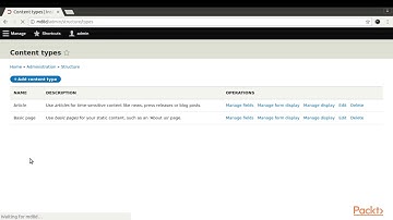 Mastering Drupal 8 Development : The Course Overview | packtpub.com