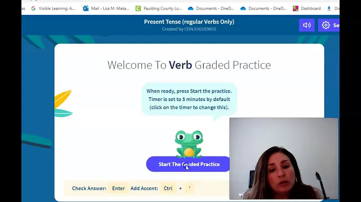 SP1 How to use conjuguemos.com