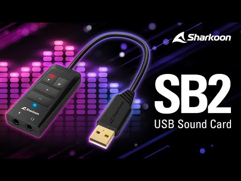 Sharkoon SB2 USB Sound Card