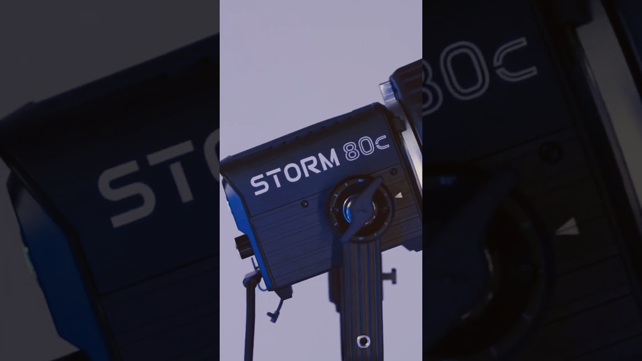 Aputure Storm 80c!💡🌈 