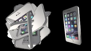Let's create an iphone clone model with TrapcodeTAO in After Effects
