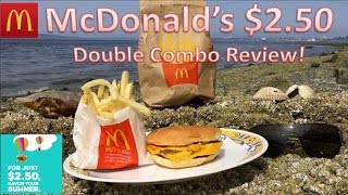 Mcdonalds 2.50 Double Combo Review