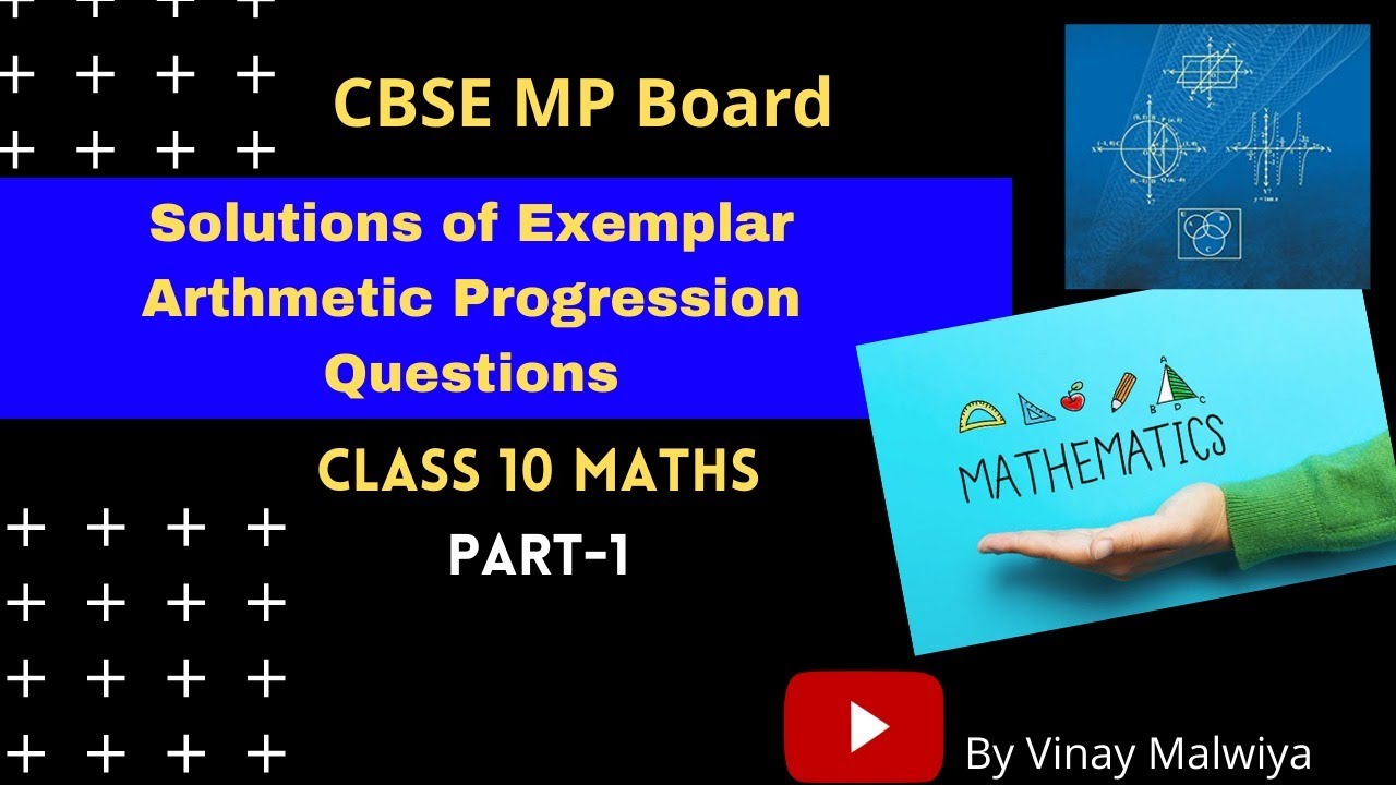 Arithmetic progression class 10 Maths NCERT ex 5.1 one shot exemplar ...