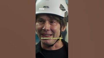 Cunk chats to Professor Brian Cox at the Large Hadron Collider