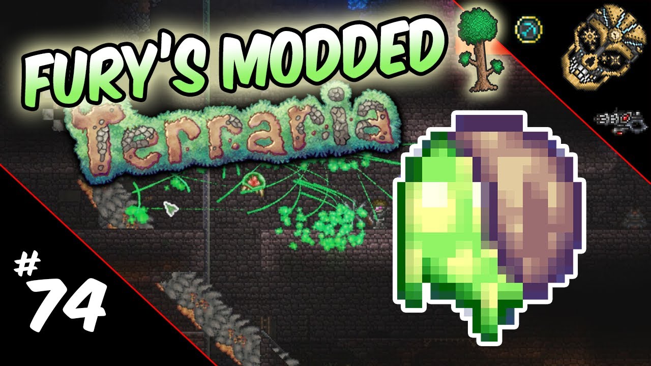 Fury's Modded Terraria | 74: The Absorber and Twin Dragons terraria journey's end