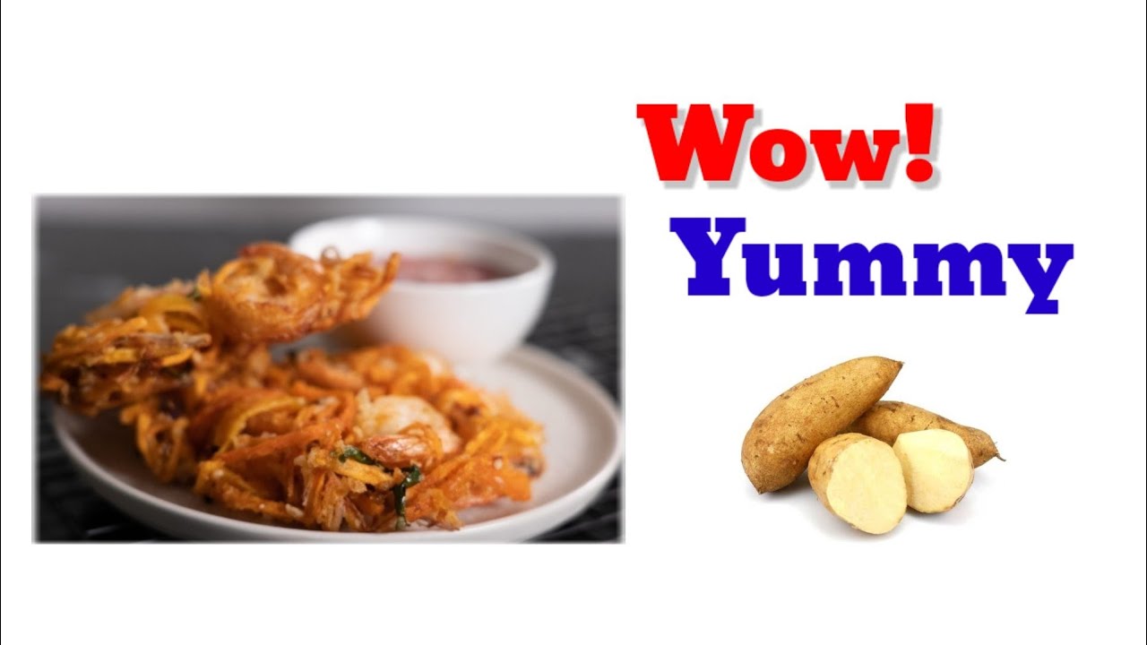 ukoy sweet potato recipe YouTube