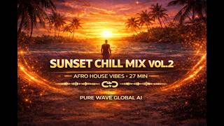 Pure Wave Global AI – Afro House Sunset Chill Mix Vol. 2 🌅