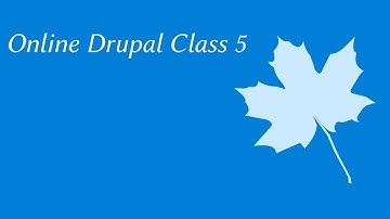 Learn Drupal | Mega menu, webform, captcha | Chapter-5