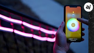 haar oplichter grond Review: Philips Hue HomeKit Outdoor LightStrip - YouTube