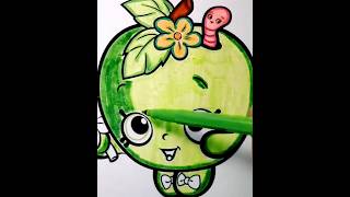 Shopkins Characters Coloring Page🍏🍏🍏 #coloring