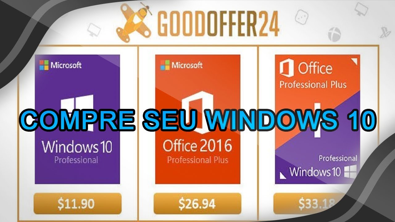 Como comprar licença OEM do Windows 10 Pro por R$68 - APROVEITE!