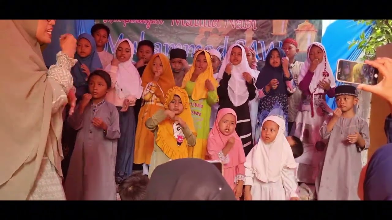 Asmaul Husna & gerakan | Kegiatan Naya di Majelis Baitul Ilmi | Peringatan Maulid Nabi Muhammad SAW