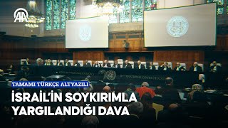 Güney Afrika'nın İsrail'e karşı açtığı ‘soykırım’ davası | İlk duruşmanın tamamı Türkçe altyazılı