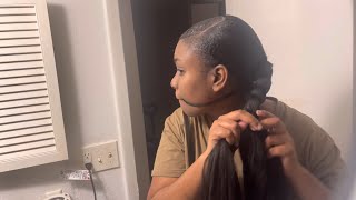 Do you prioritize yourself? Watch me do my hair 🥰 #prioritizeyourself #selflove #selfcare