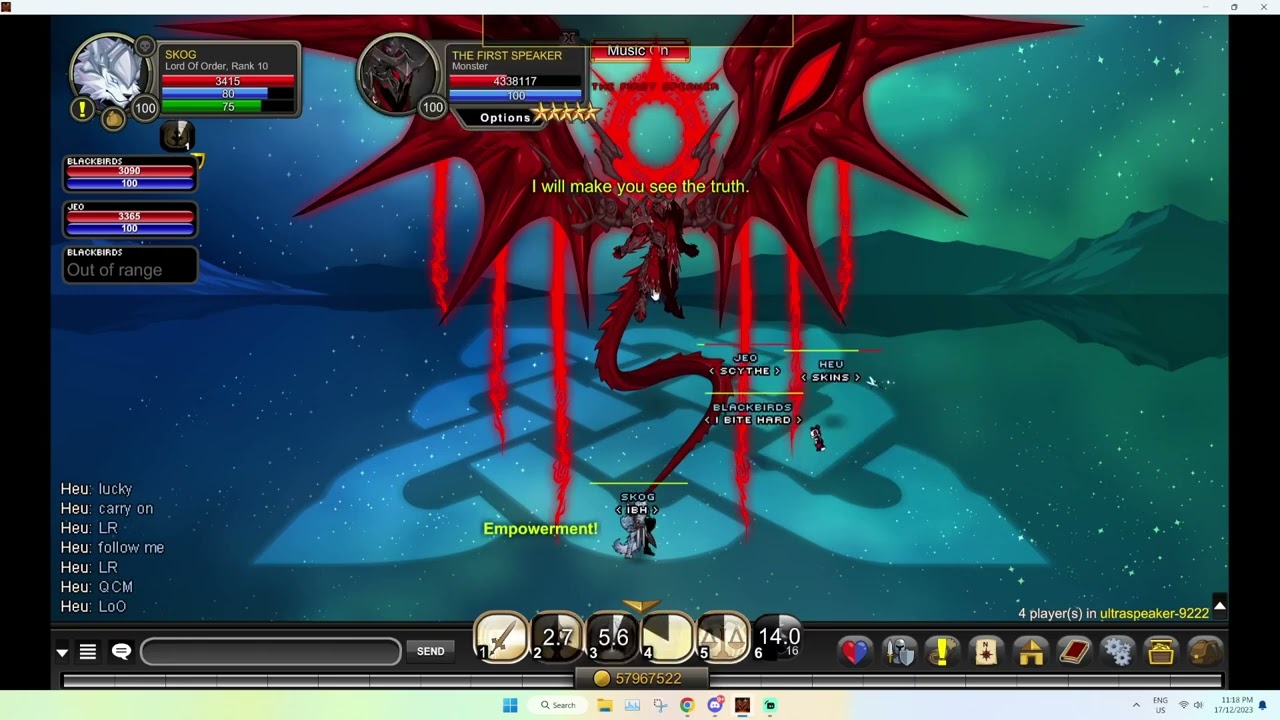 AQW 1 Man Taunt Ultra Speaker