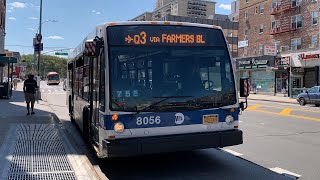 JFK Airport Bound 2011 Novabus LFS 8056✈️Q3 Bus At Hillside Av & 179th St