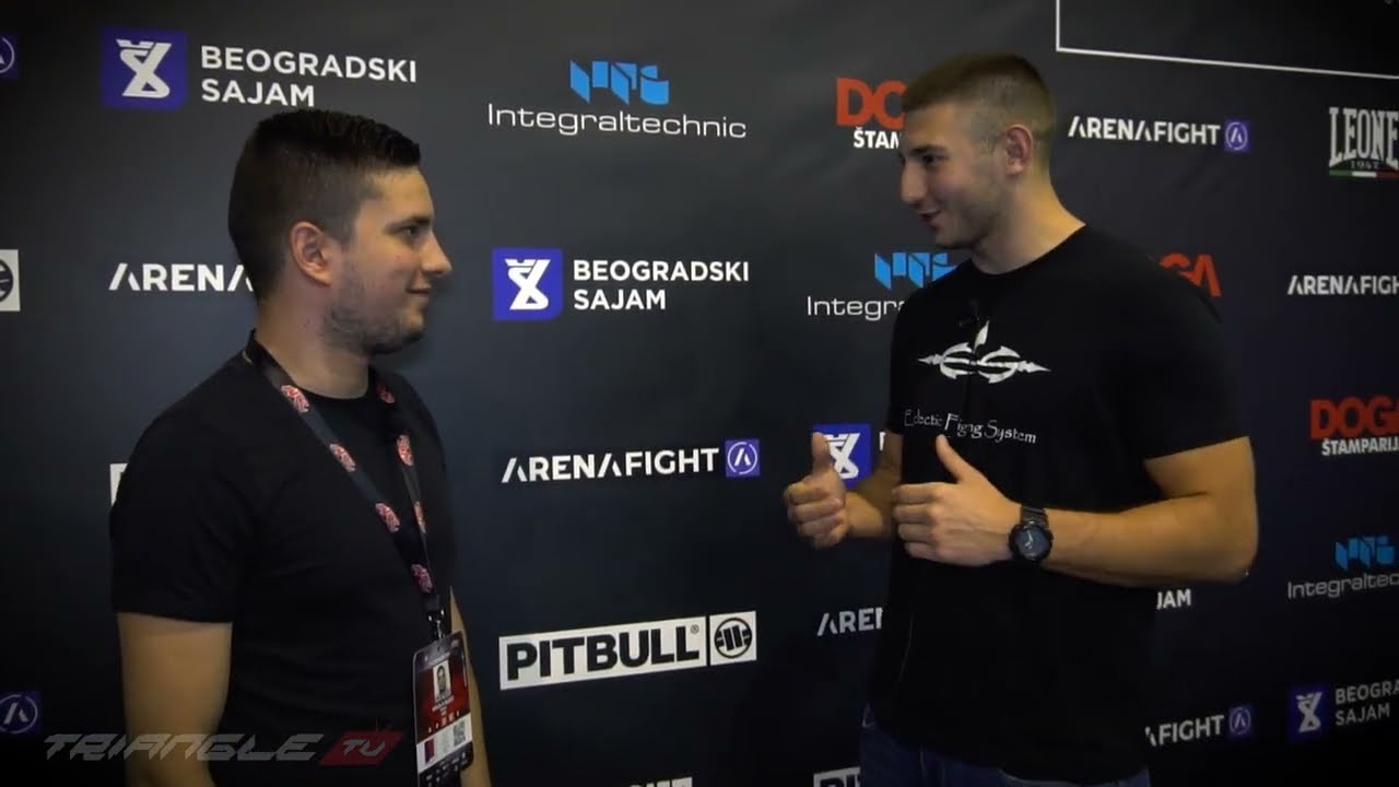 Stefan Savić MMA reprezentativac Srbije povodom nastupa na IMMAF Svetskom prvenstvu