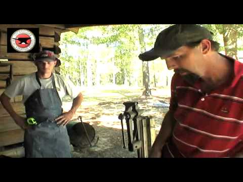handles Knife Forging Blacksmith Technique by EVAN BOLIN ( Ocmulgee Blacksmiths Guild)