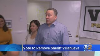 LA County Board Of Supervisors To Again Debate Motion Calling For Removal Of Sheriff Alex Villanueva