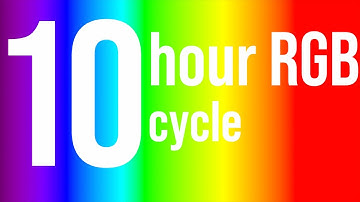 10 Hour RGB Cycle In FHD!