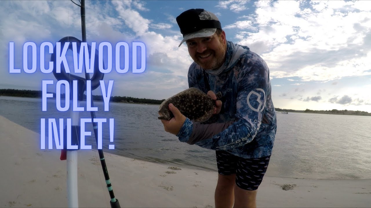 First Time Fishing Lockwood Folly Inlet in Oak Island! fishingvideo 
