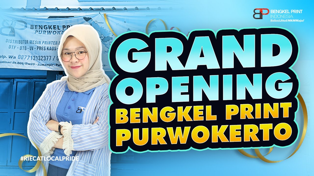 Siap Melayani BP Fams Lebih Dekat | Bengkel Print Purwokerto