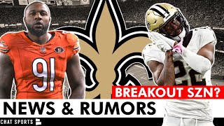 Saints News & Rumors On Signing Yannick Ngakoue In NFL Free Agency + Rashid Shaheed Breakout Season?