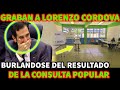 ¡ EN VIDEO ! GRABAN A LORENZO Y CIRO MURAYAMA BURLANDOSE DEL RESULTADO DE LA CONSULTA POPULAR