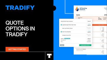 Quote Options in Tradify