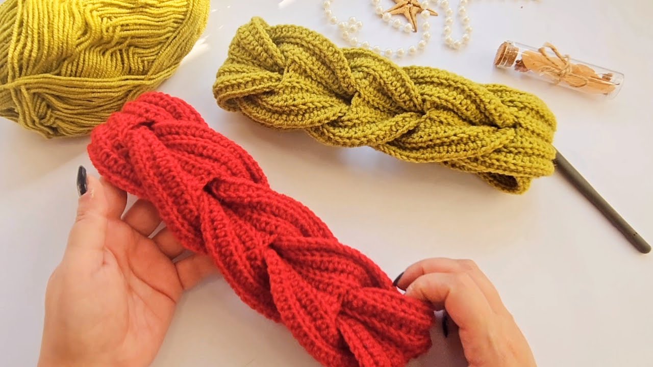 никто не поверит, что вы вяжете | вязание крючком повязки для волос и изготовление банданы