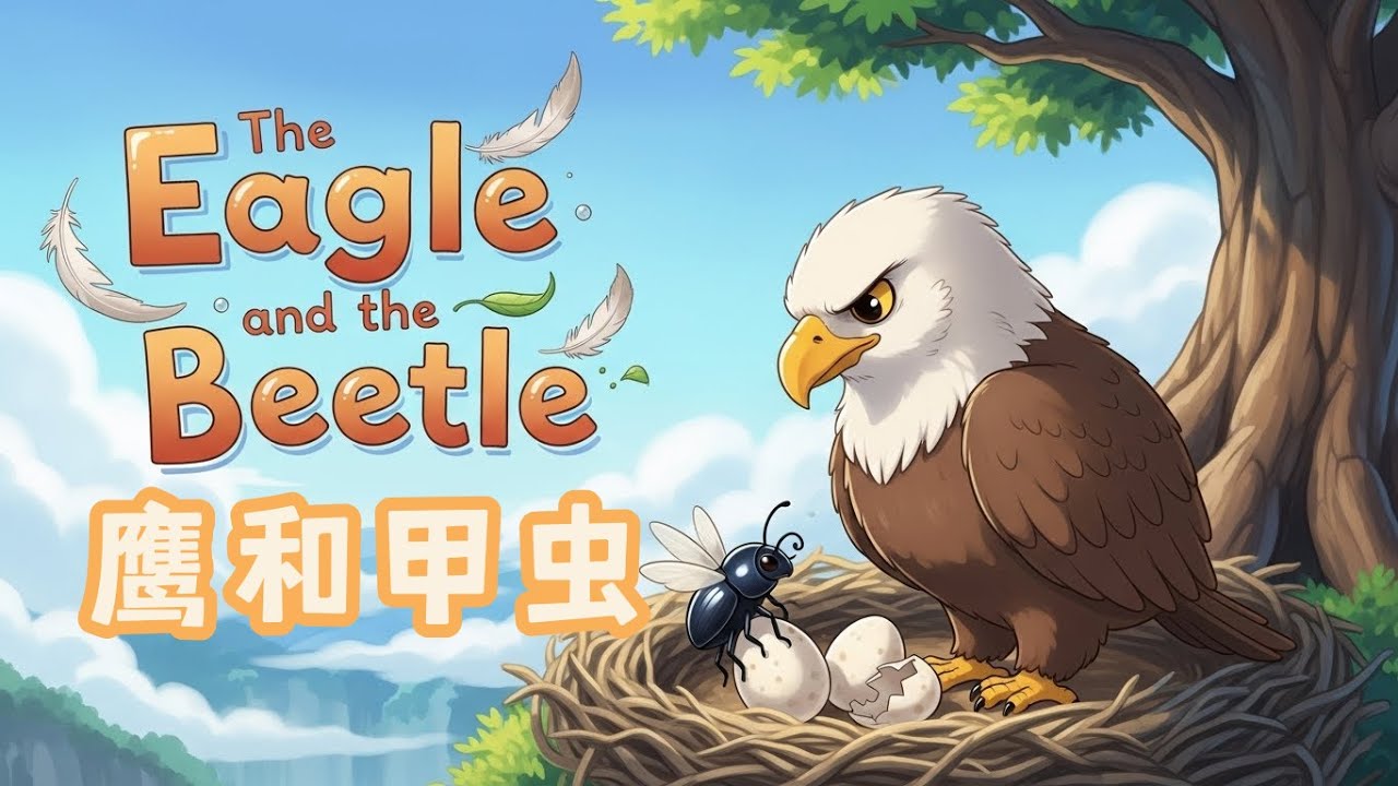 (HSK 1–2) Shocking War Between the Sky and the Earth - 鹰和甲虫：一场天与地的惊人战争 | Daily Mandarin Podcast