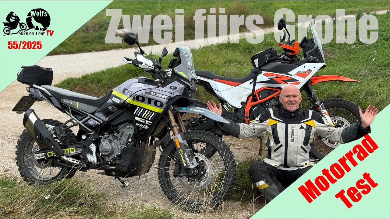 Wolf vergleicht Motorräder: CFMOTO 450 MT vs. KTM 390 Adventure R