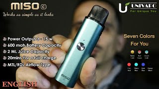 Univapo Miso C Version, It came back with better Pods!!