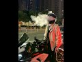 Do you mind having a motorcycle boyfriend who has a helmet that can smoke? #motorcycle man##RR helm