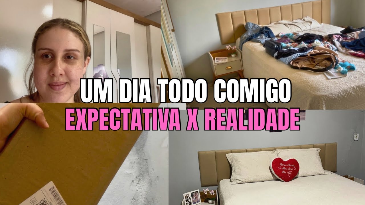 👉 Um dia comigo | Expectativa x realidade da Shopee 😔