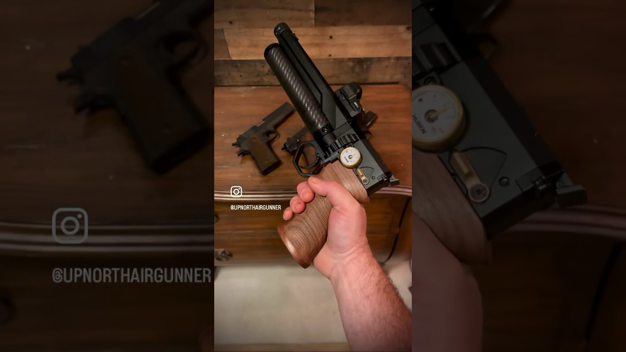 How Does the Huben GK1 Airgun Compare to Firearm Pistols?