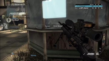 1v1 against @Viking_SniperGod Call of Duty Ghosts QuickScope match (COD Ghost Online Multiplayer)