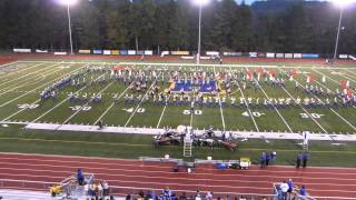 HHS Marching Band 10-4-13 Homecoming