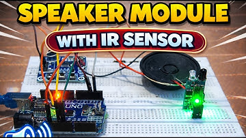 ISD1820 speaker module with IR sensor using arduino UNO