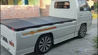 L300 bensin minibus modif jadi pick up