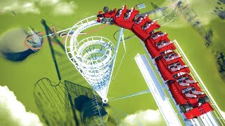 I created two Roller Coasters that would literally destroy you in Planet Coaster