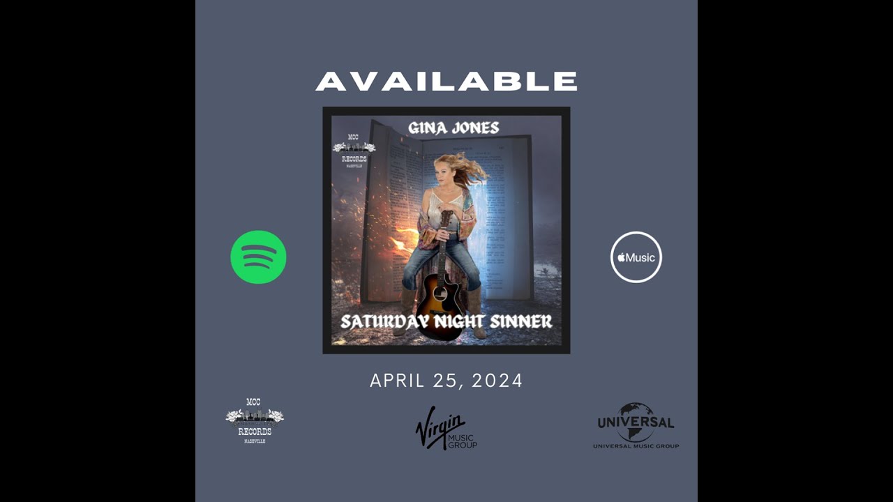 Gina Jones   Saturday Night Sinner Official Music Video
