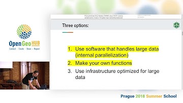 Tomislav Hengl: "Computing with large rasters in R: tiling, parallelization, optimization"