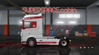 Skin for DAF XF &quot;TRANSPORTS HERVOUIN&quot;