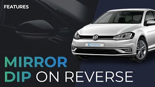 VW Golf MK7 Mirror Dip on Reverse with Carista