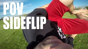 How to Sideflip After Watching This Video | First Person POV Tutorial