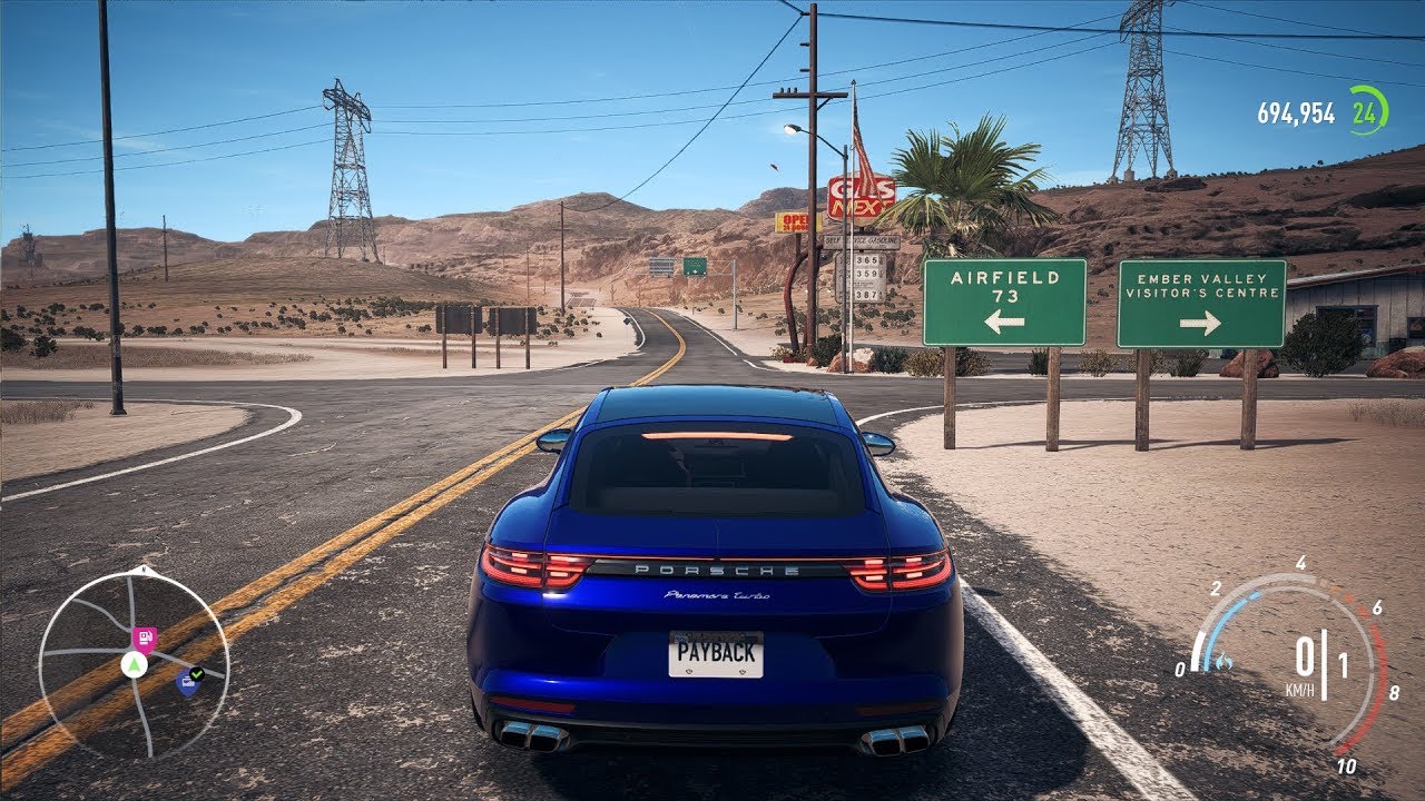 Need For Speed Payback Porsche Panamera Turbo Open World Free Roam Gameplay Hd Youtube