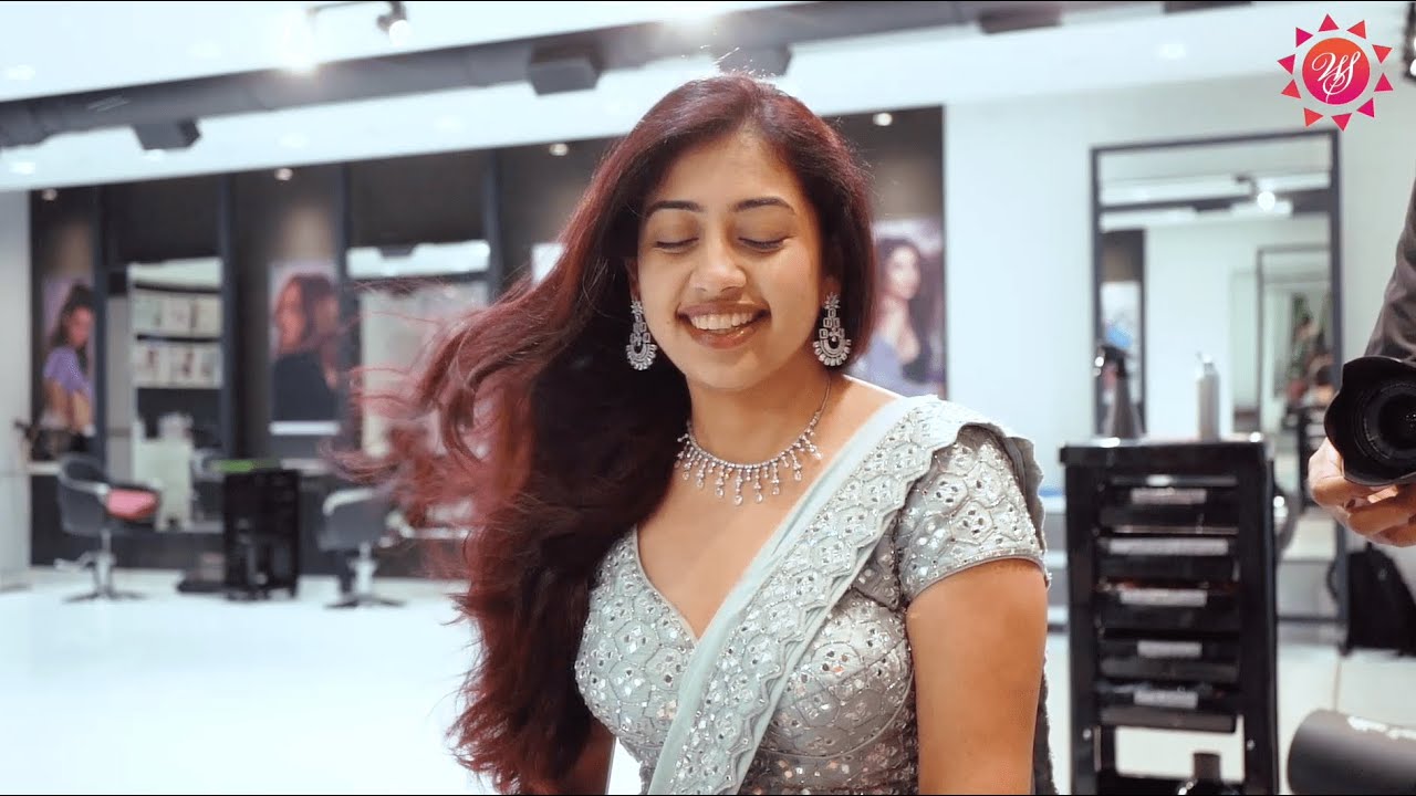 Best Bridal Hair Color Makeover Burgundy Ombre With Schwarzkopf Professional Igora Royal Youtube